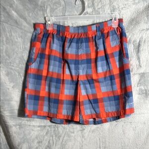 Columbia swim trunks men large Plaid swim‎ Shorts Performance fishing gear